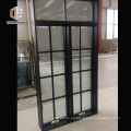 Fábrica de alta calidad de vidrio ventana parrilla diseño francés puerta